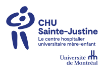 Logo CHU Sainte-Justine